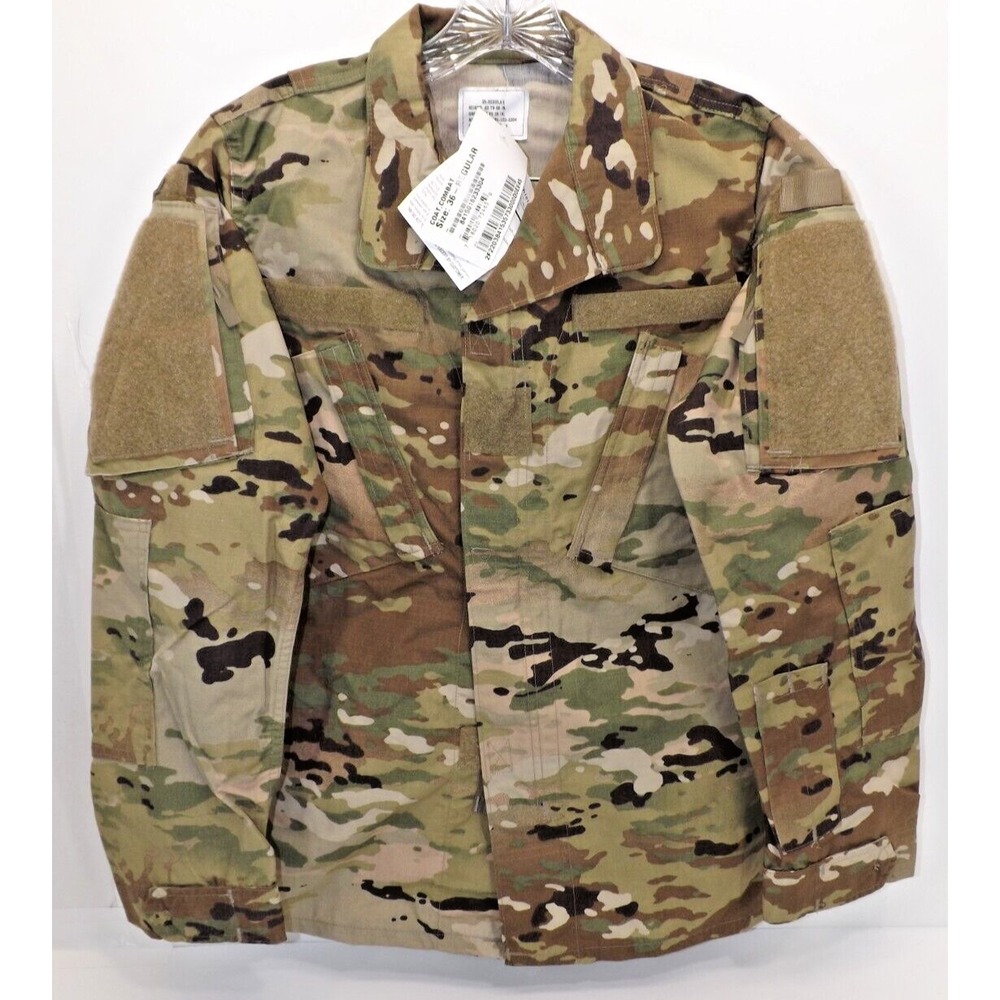 Army Combat Coat Uniform Camo Top - Female Size 36 Regular